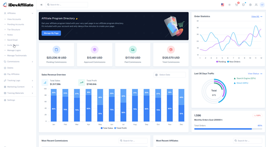 affiliate software