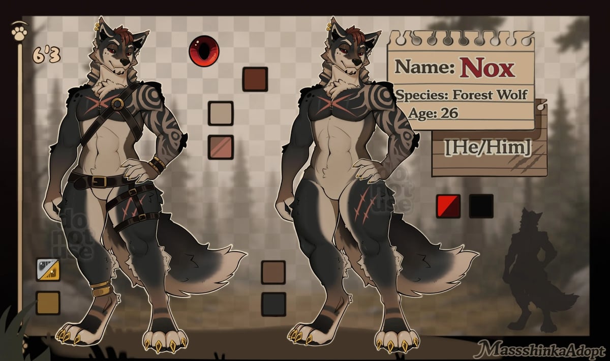 Forest Wolf adoptable