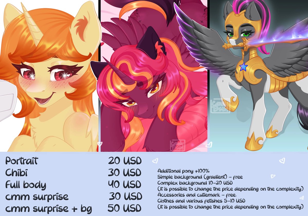 Commissions open