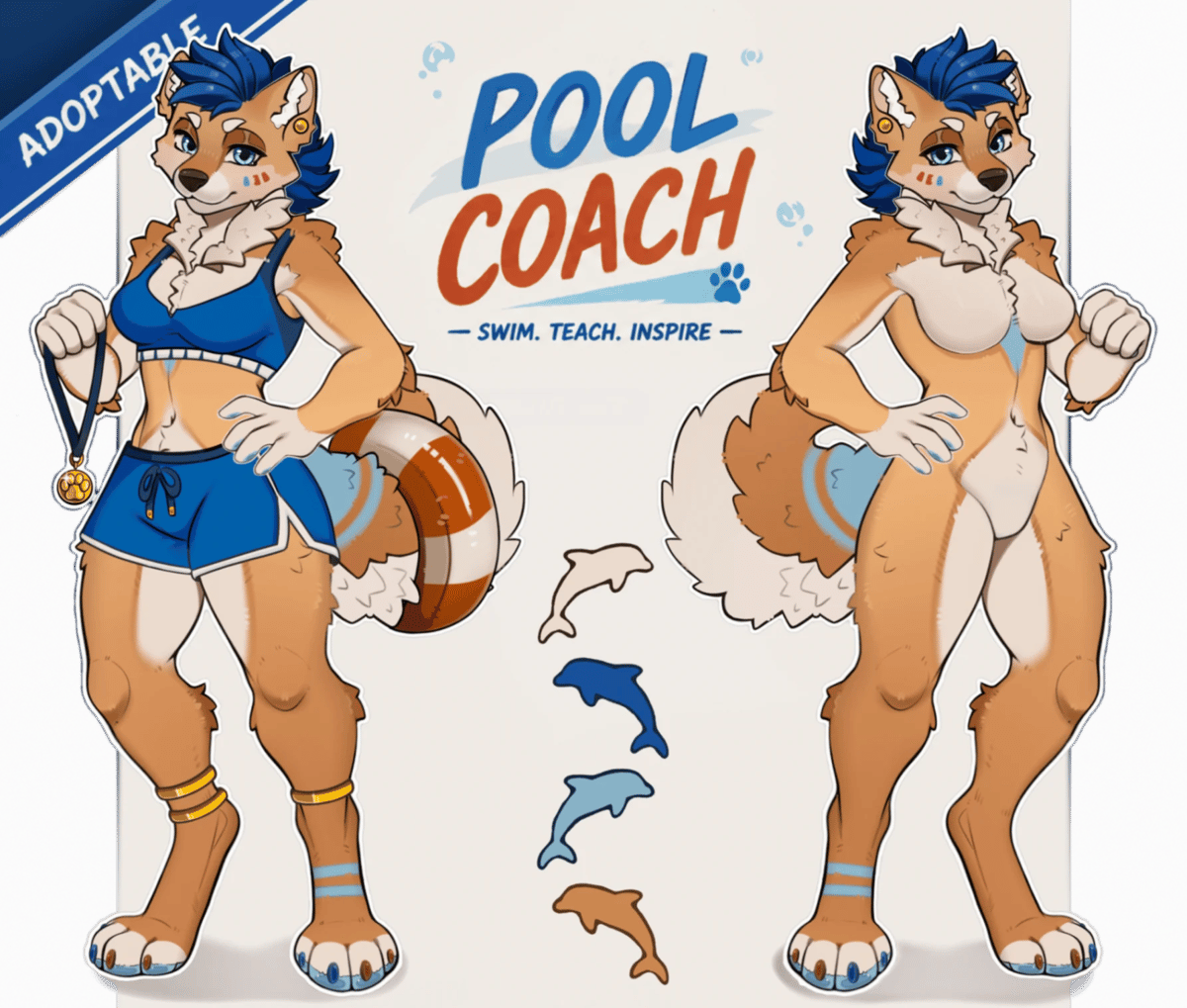 Pool coach adopt 🌊🛟