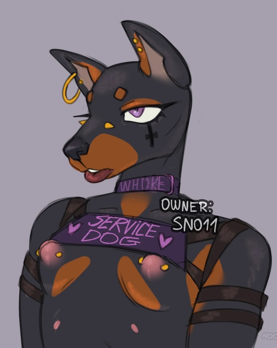 doberman service dog