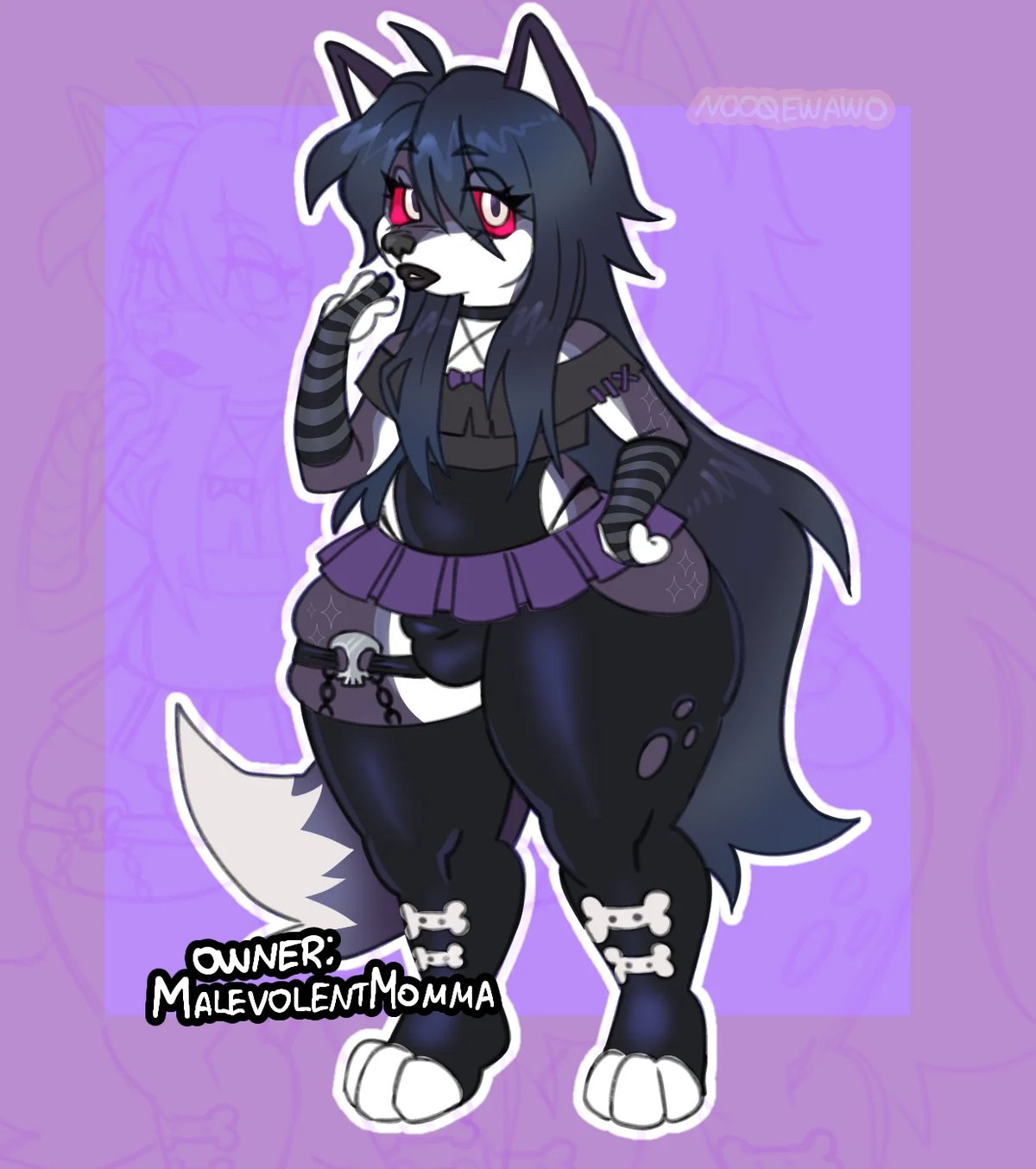 Niyle, femboy hellhound