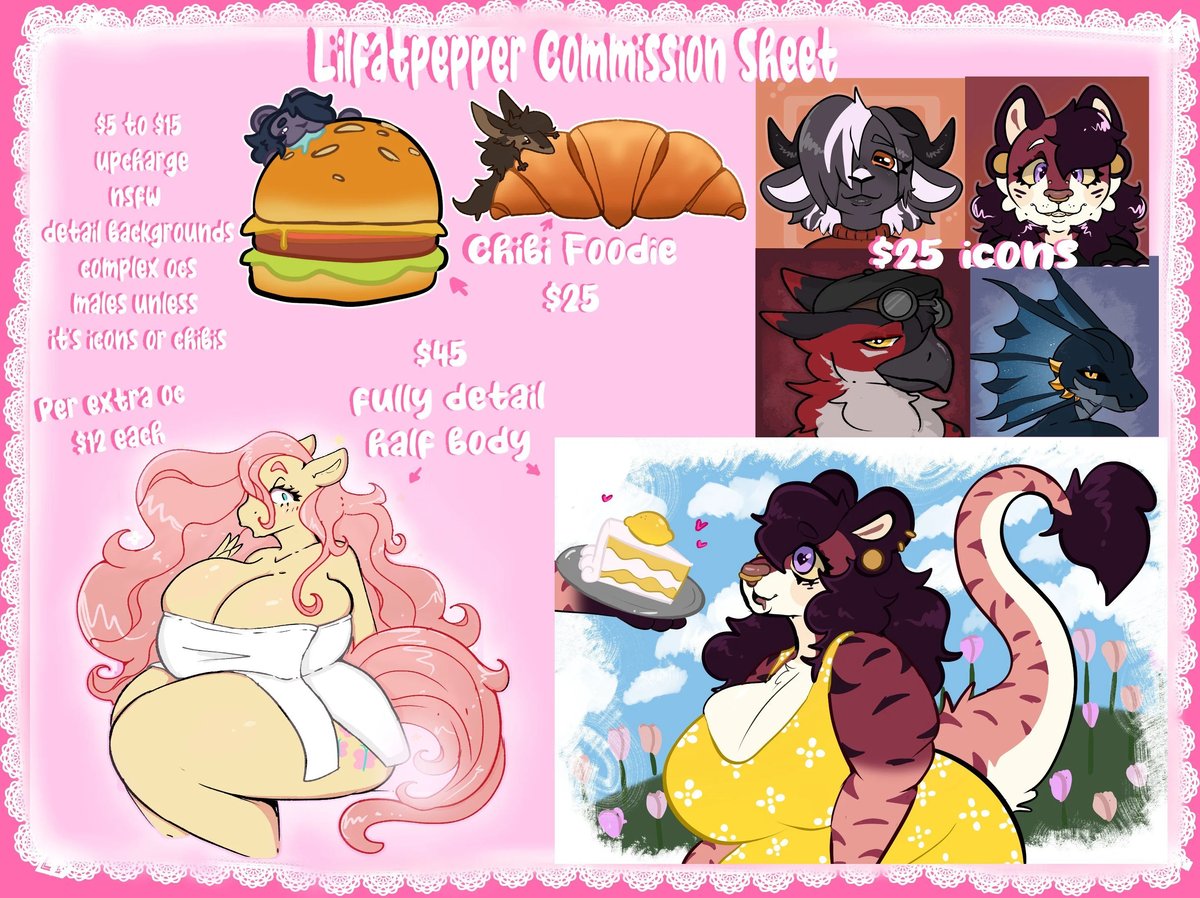 Open for commissions