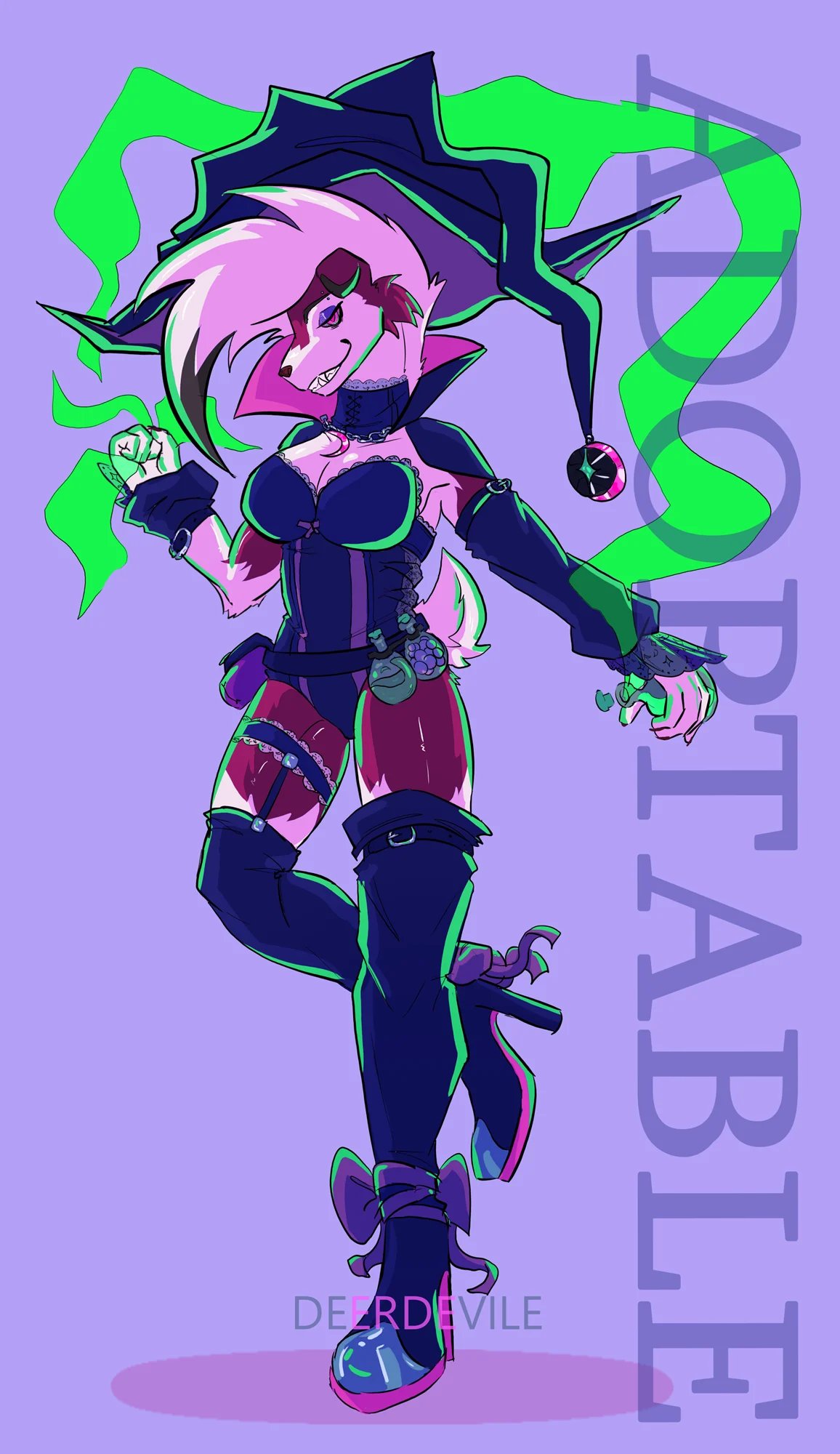 Midnight Mage - Adoptable