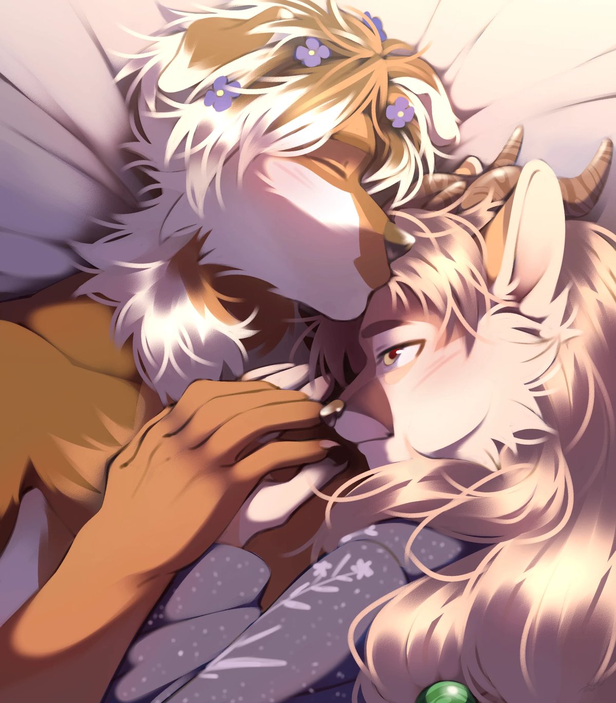 CUTE COUPLE YCHs (03) #1 COMPLETED