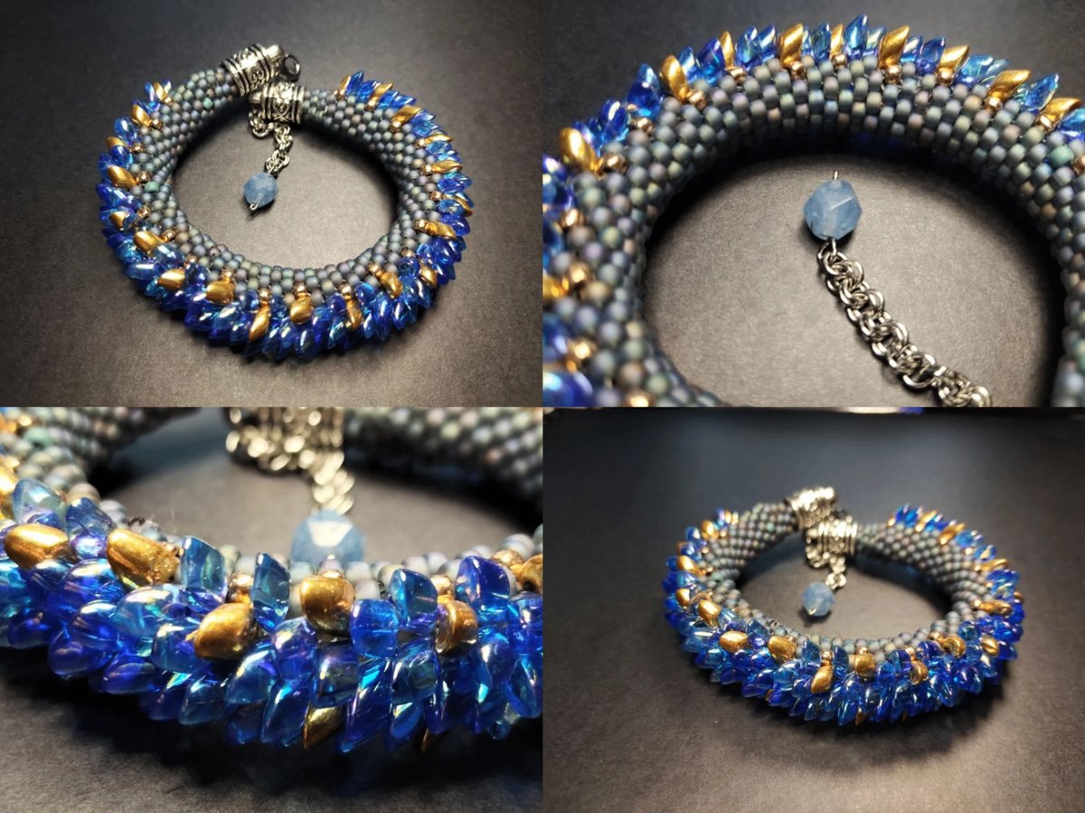 Blue-gold dragon