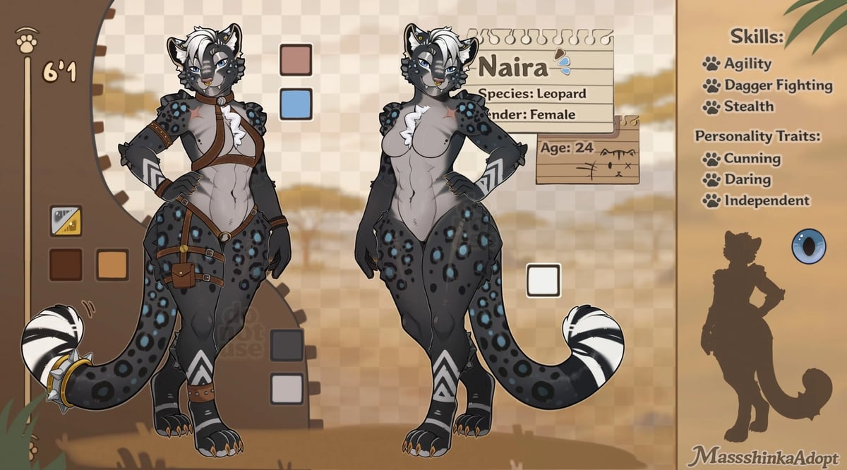 Black Leopard adopt