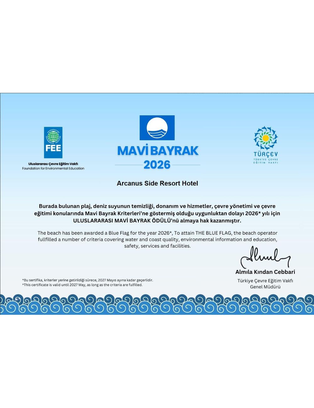 Mavi Bayrak 2026