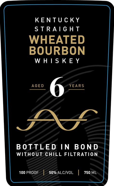 Label for New Riff Wheated Bourbon