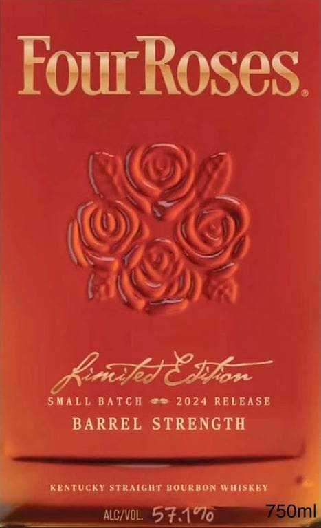 Label for Four Roses Small Batch 2024