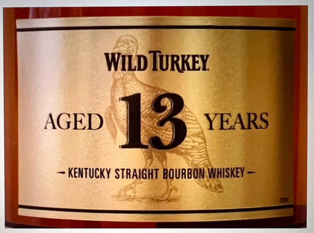 Label for Wild Turkey