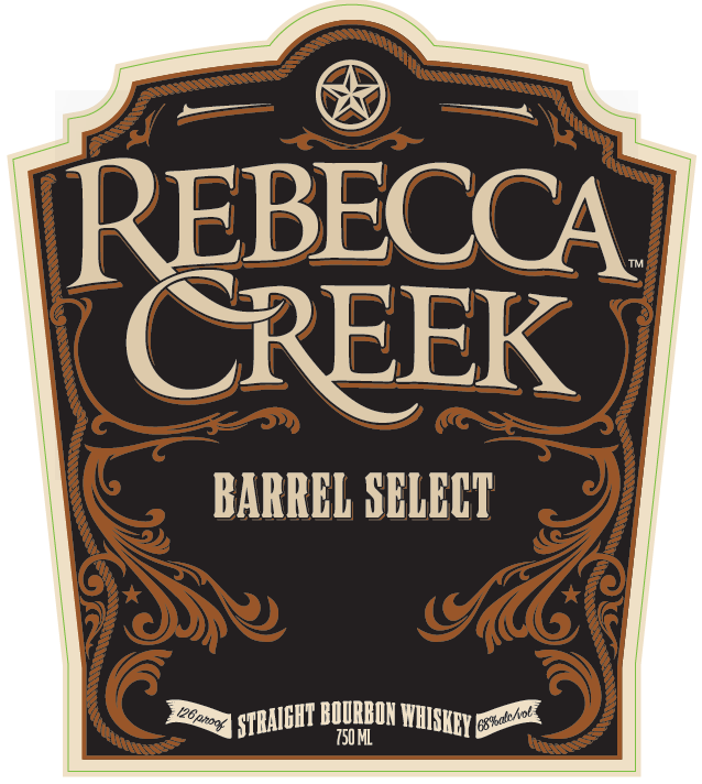 Label for Rebecca Creek Barrel Select Barrel Select Bourbon