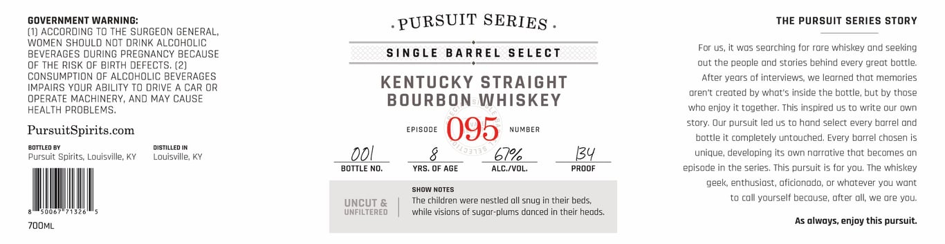 Label for Pursuit Series Episode 095