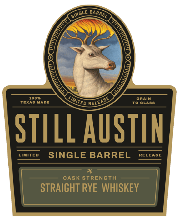 Label for Still Austin Single Barrel Program Rye