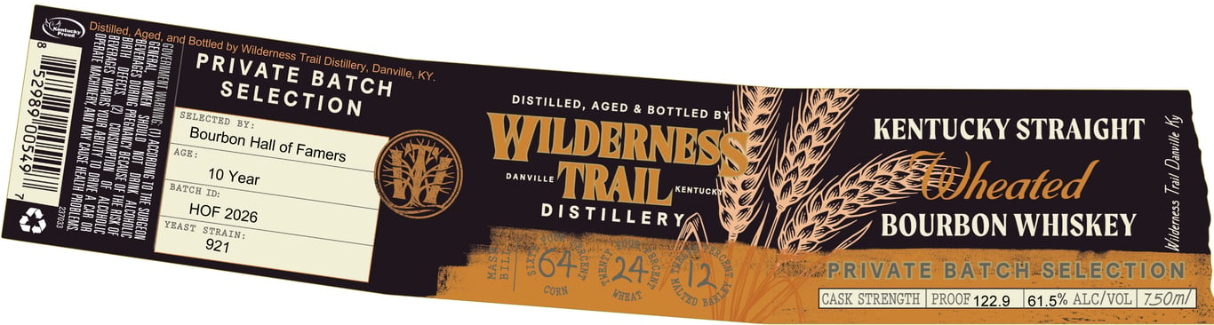 Label for Wilderness Trail Wheated