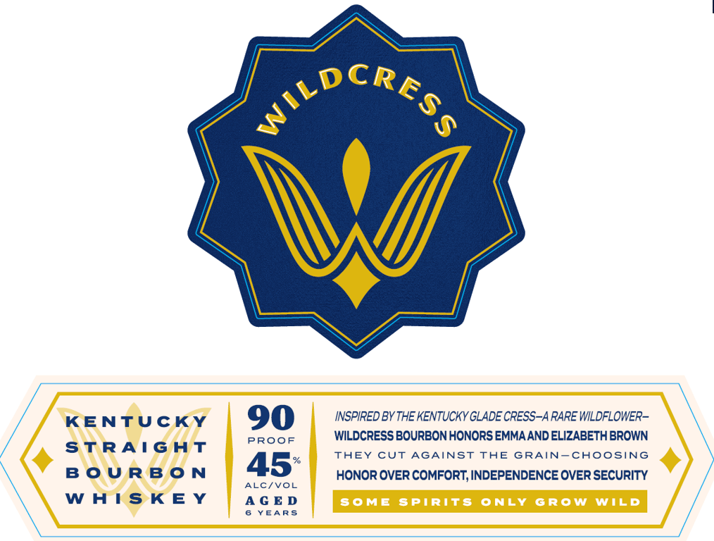 Label for Wildcress Bourbon