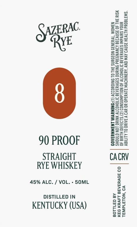 Label for Sazerac