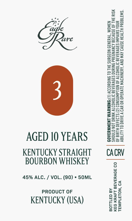 Label for Eagle Rare