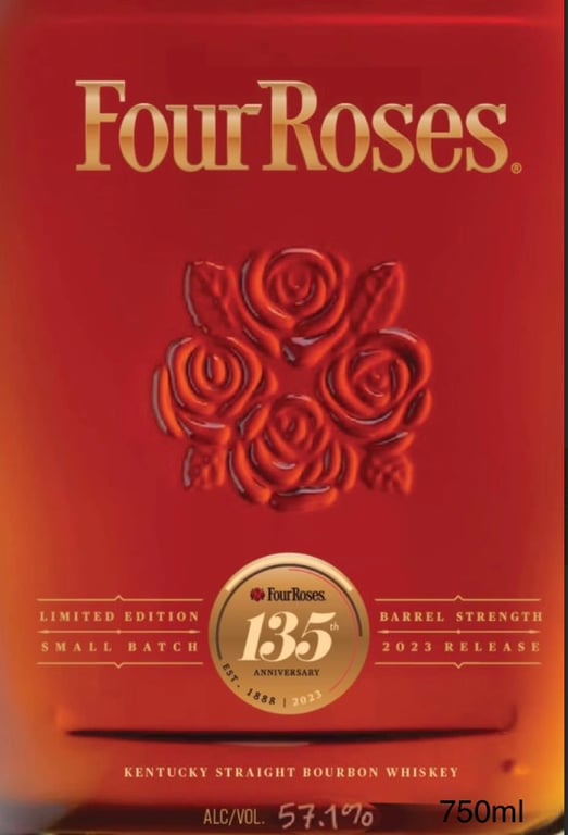 Label for Four Roses Small Batch Limited Edition 2023
