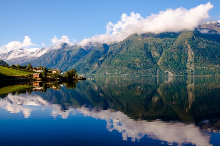 Hardangerfjord, Norway image