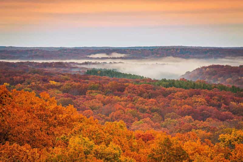 🍂 Fall Musts: Six IN Towns Made for Outdoor Lovers cover, Get Indiana