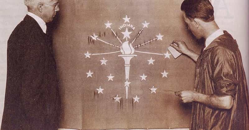 IN Trivia: Who Made the State Flag? cover, Get Indiana