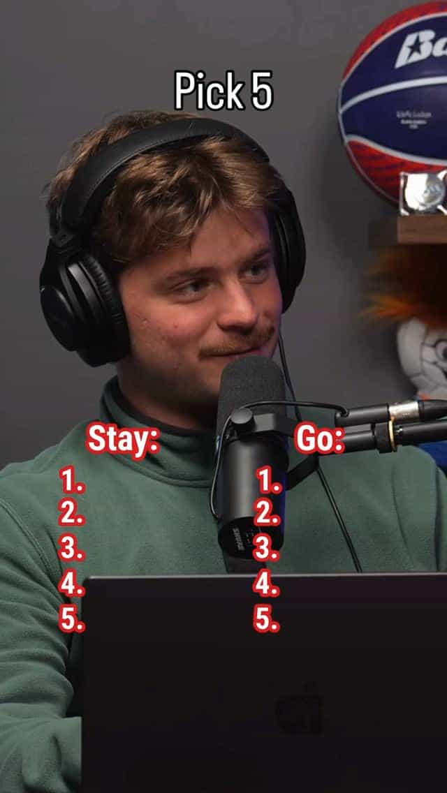 You have to get rid of 5. Which ones are you keeping?