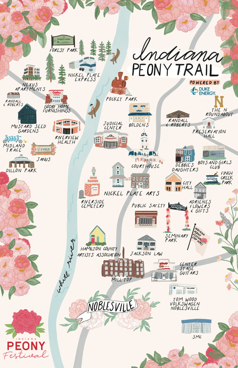 ⛵️ The Peony Trail cover, Get Fishers