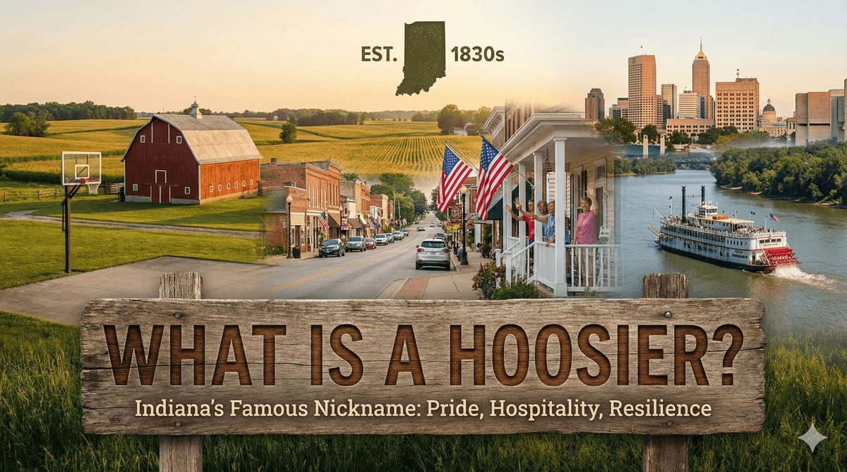 What Is a Hoosier? Meaning, Origin, and Indiana Nickname | Get Indiana