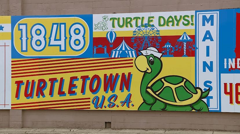 Turtle imagery in Churubusco, Indiana, Turtle Town U.S.A.