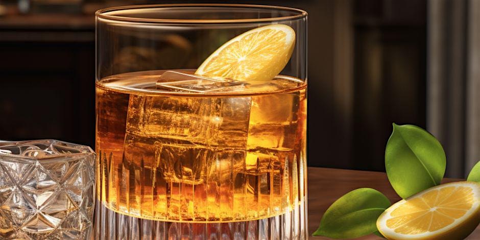 Bourbon Night event flyer