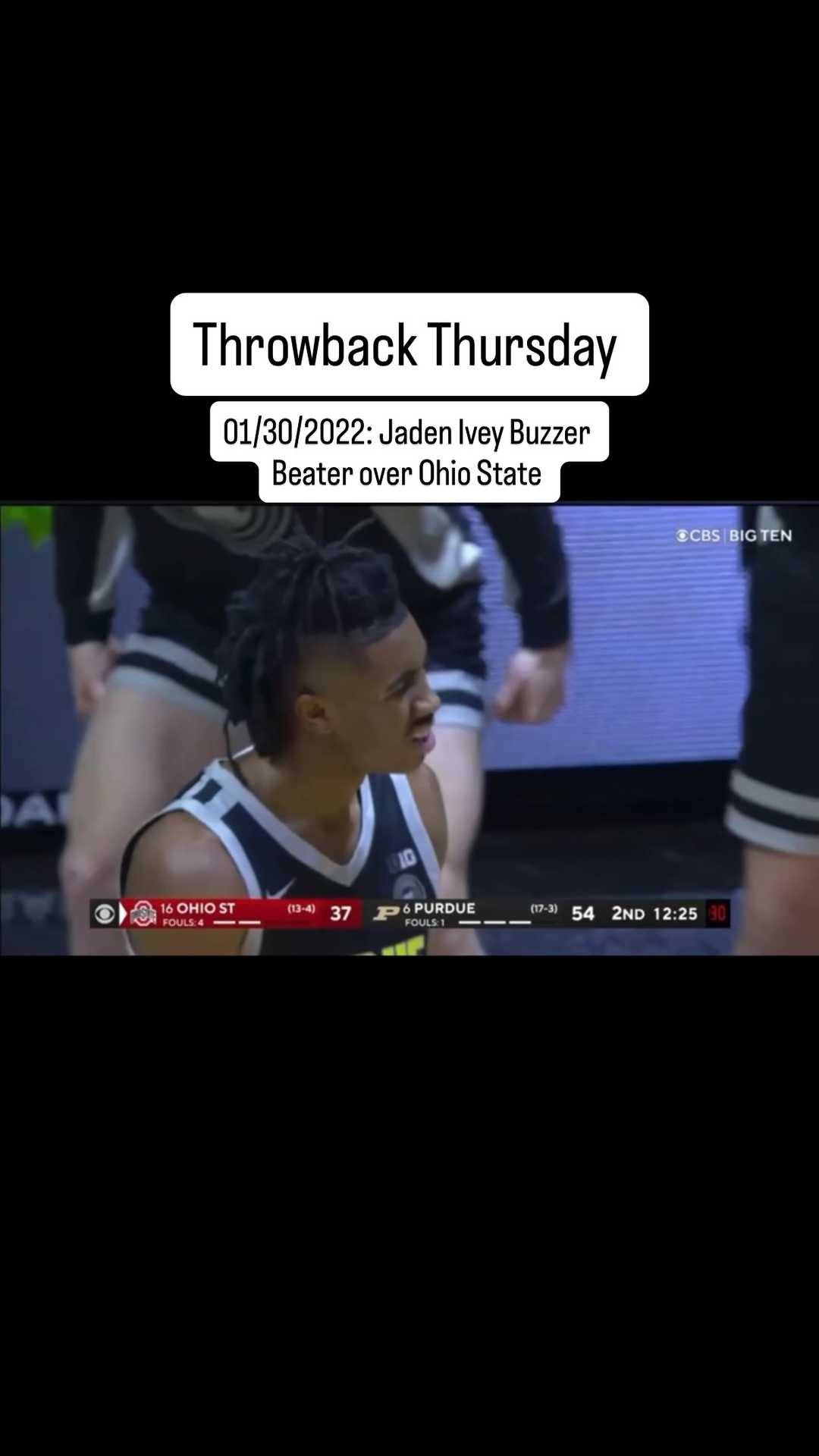 Jaden Ivey was unreal at Purdue 🔥