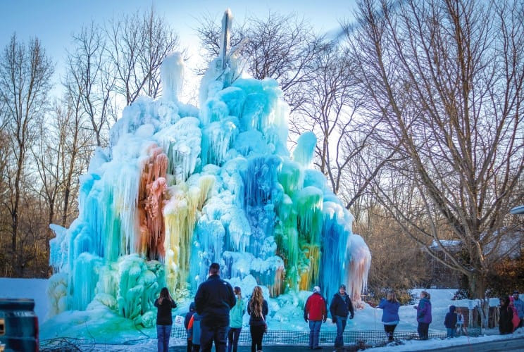 Veal’s Ice Tree: Indiana’s Frozen Masterpiece