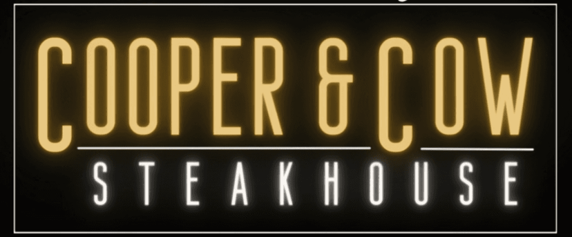 The Cooper & Cow Steakhouse logo