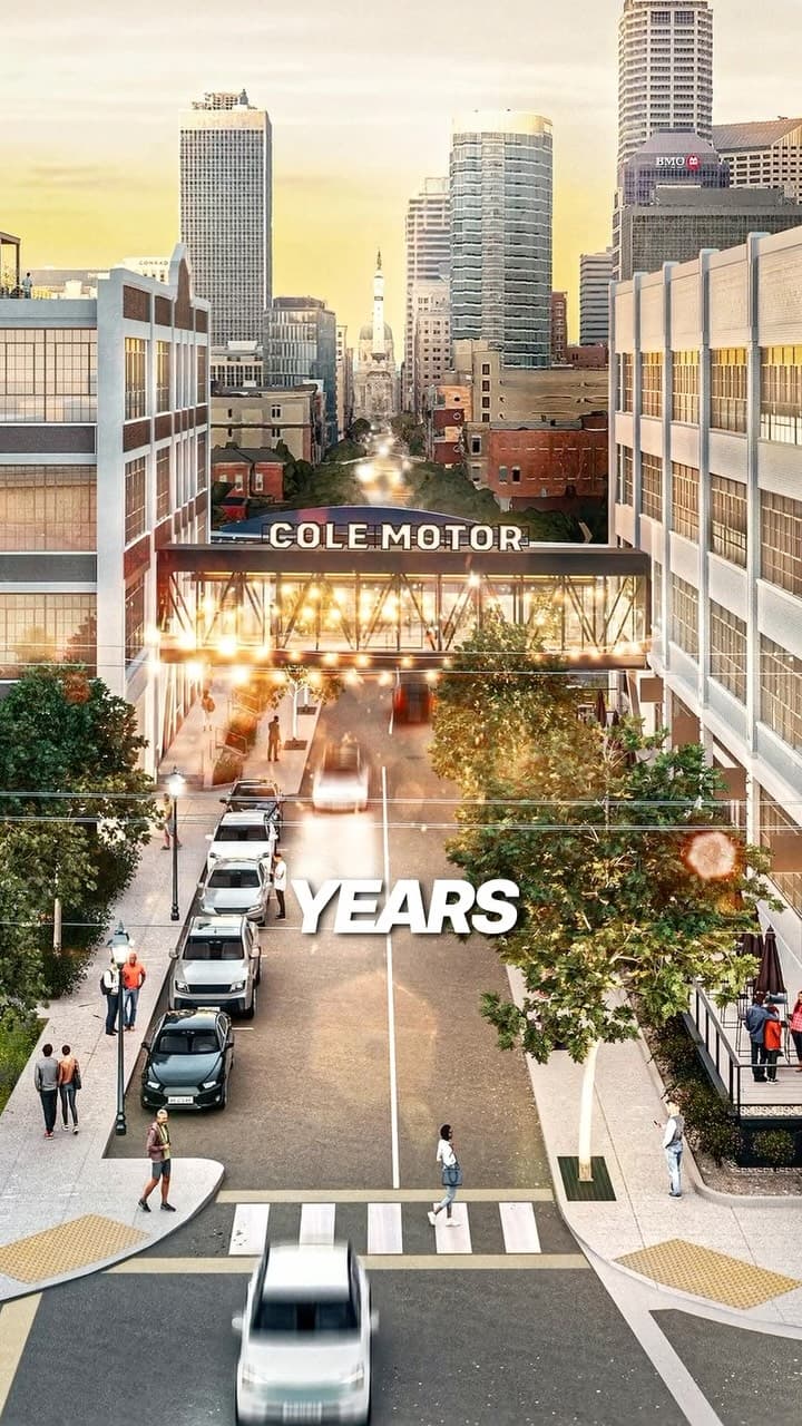 @colemotorindy is bringing luxury to downtown Indy… Nearly $100M is being put into this project, creating 213 loft style…