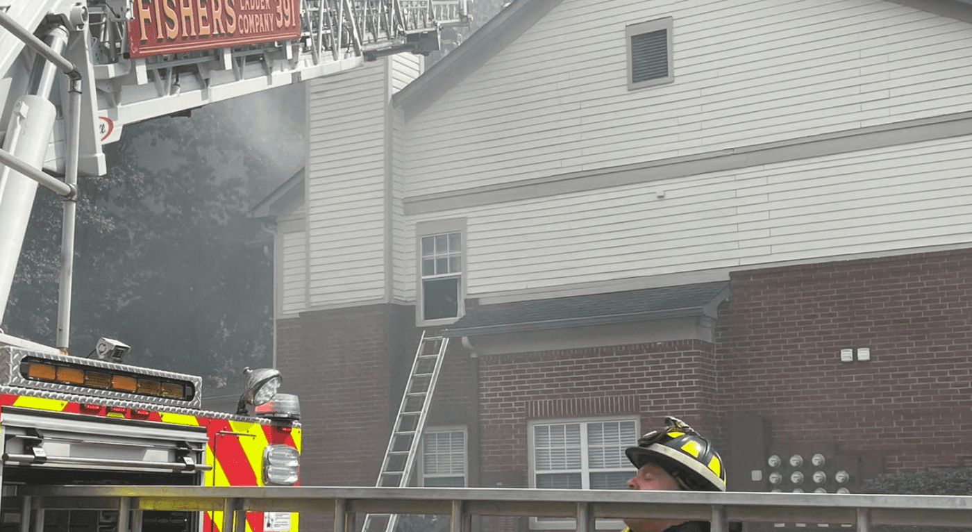 Swift Fishers storms cause a downtown blaze
