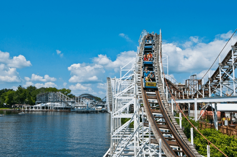 Indiana Beach on Lake Shafer in Monticello, Indiana