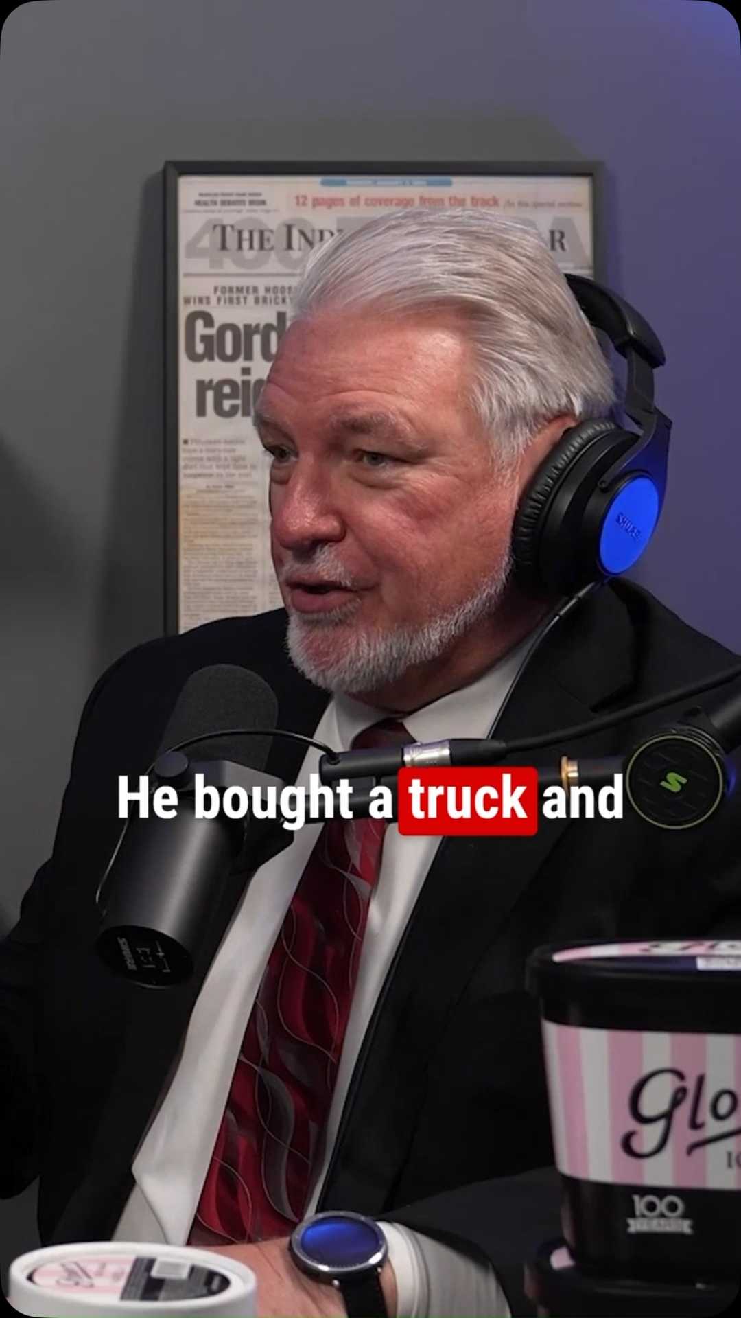Empty ice cream truck?? // getindiana.com
