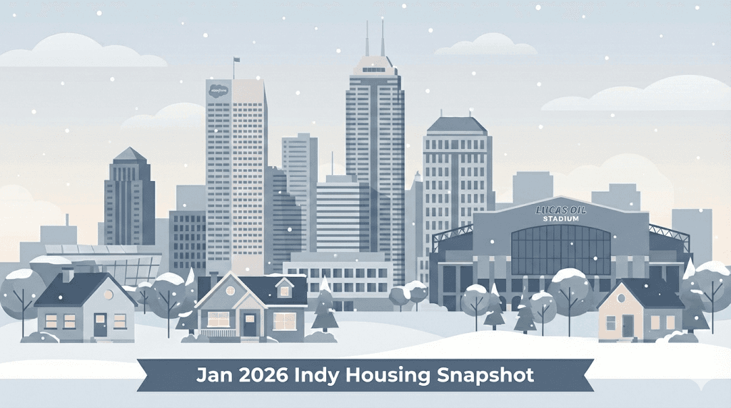 January 2026 Indy Housing Snapshot: Prices, Inventory & Buyer Competition