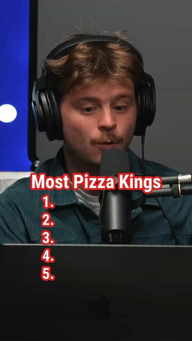 Which counties in Indiana have the most Pizza Kings?