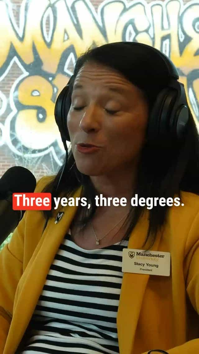 3 degrees in 3 years??