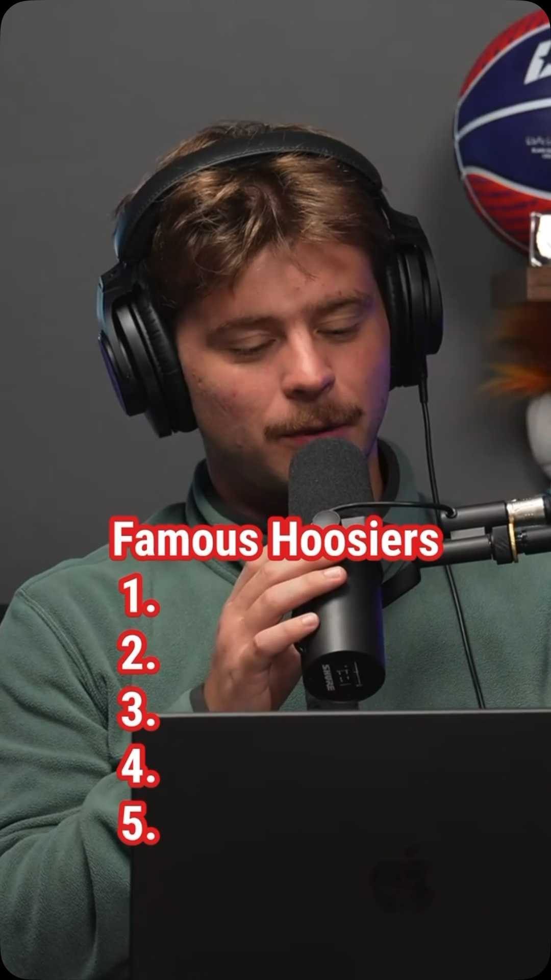 Blind rank these famous Hoosiers
