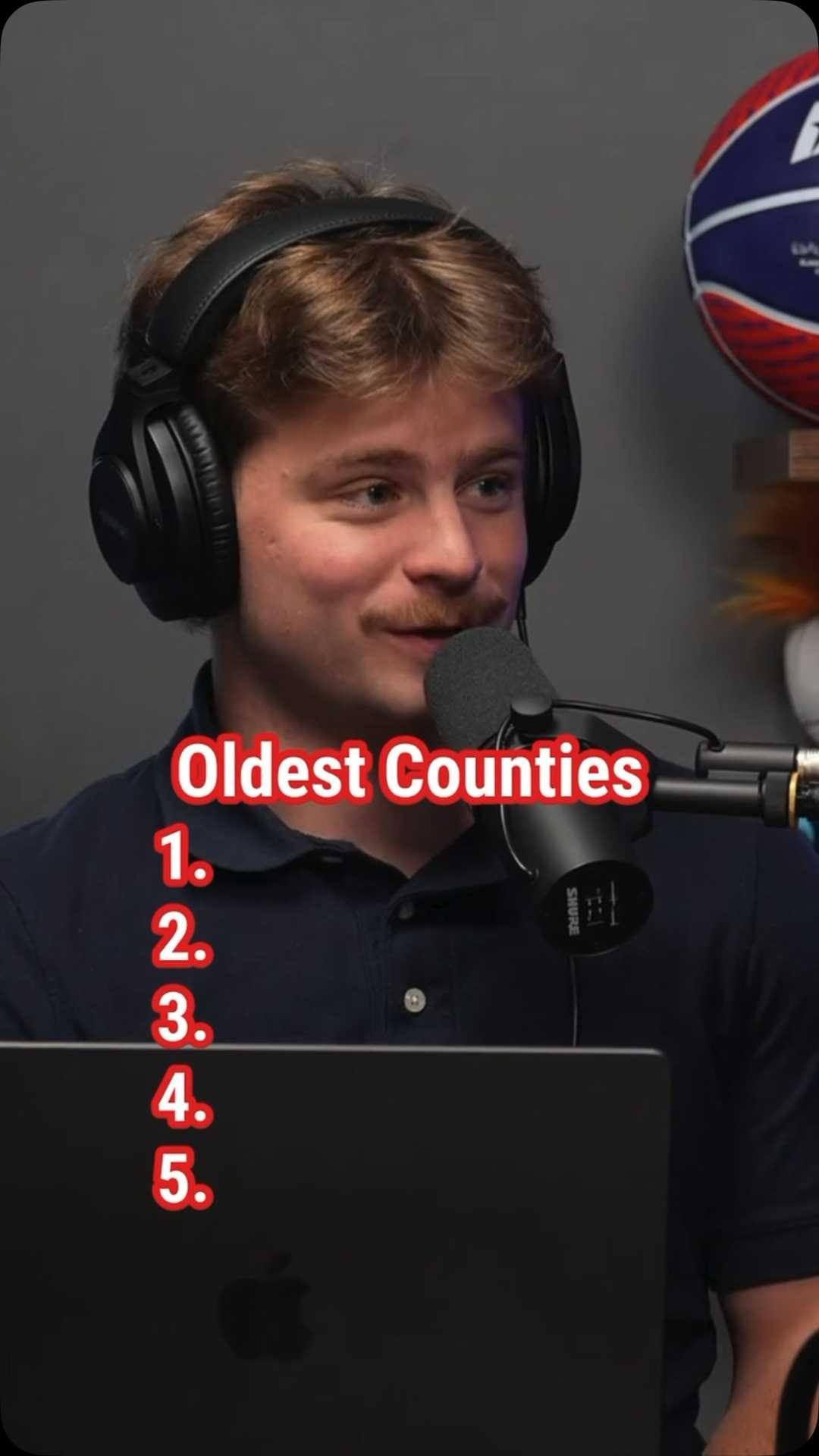 The 5 oldest counties in Indiana
