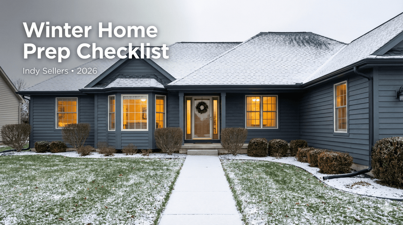 Winter Home Prep: 2026 Maintenance Checklist for Indy Sellers