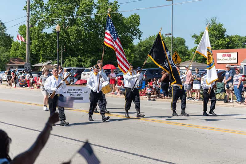 America Turns 250: Celebrations Across Indiana cover, Get Indiana