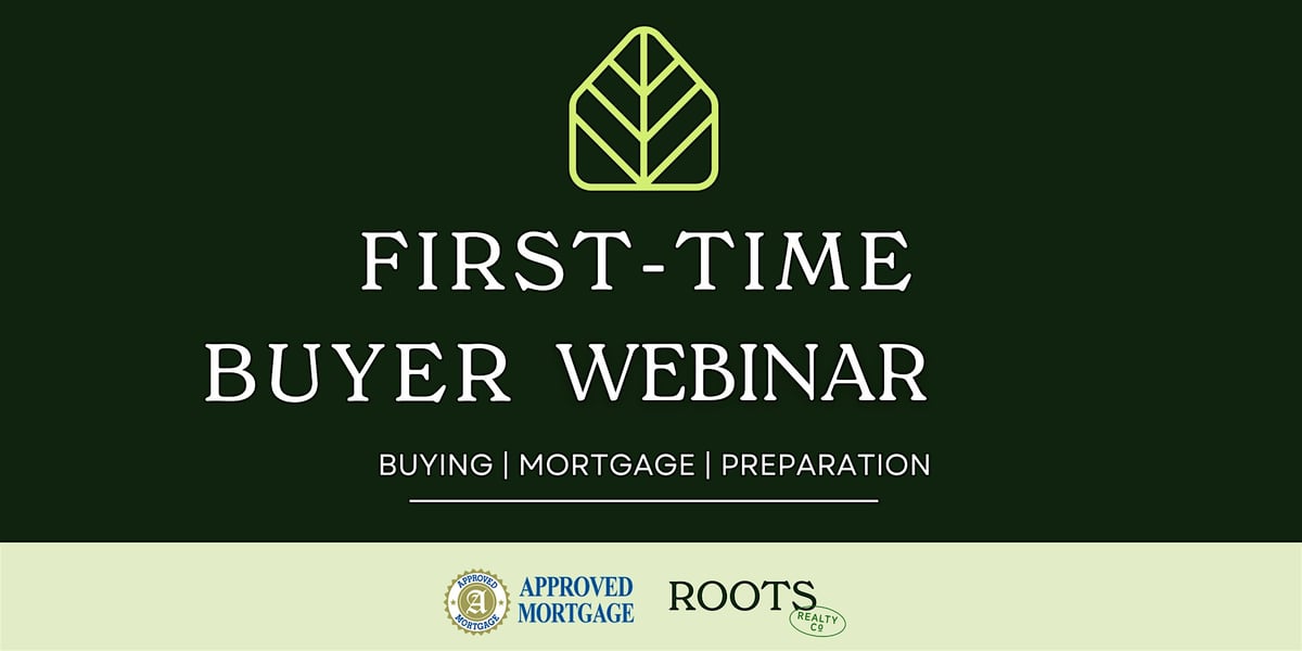 First-Time Buyer Webinar event flyer