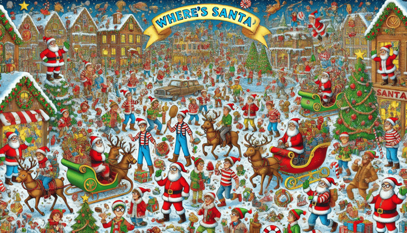 ⛵We have Santa's Schedule cover, Get Fishers
