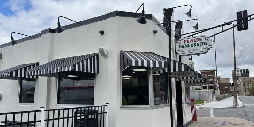 Power's Hamburgers, a longtime diner in Fort Wayne, Indiana