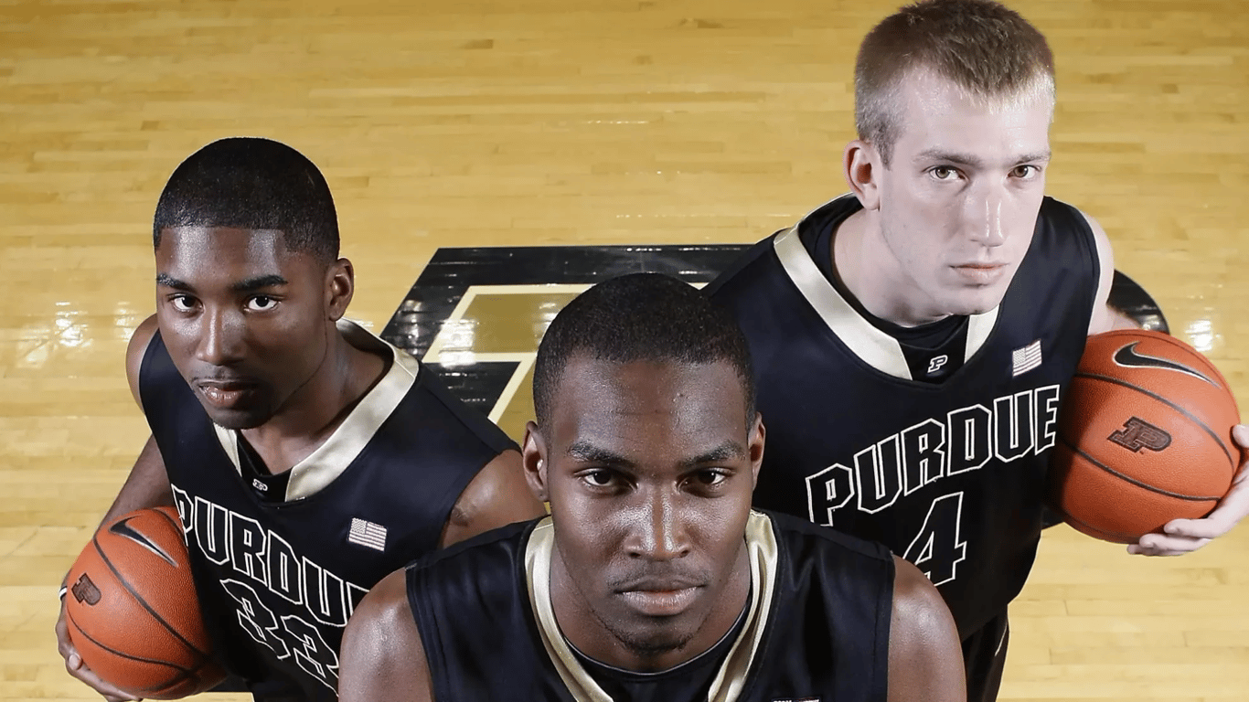 The “Baby Boilers” - Robbie Hummel, JaJuan Johnson, and E’Twaun Moore