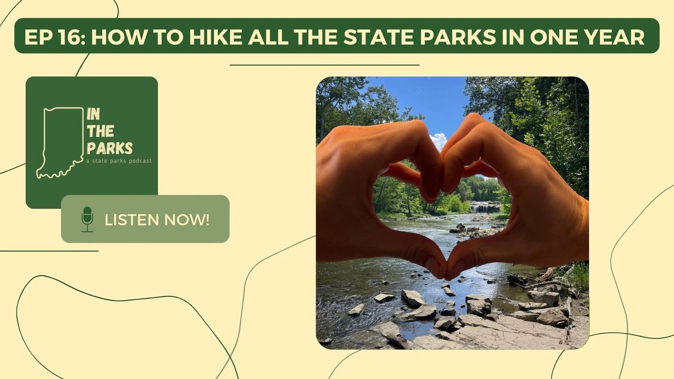 Hike Every Indiana State Park in 2026, from Get Indiana: 2026 Goal? Visit 1,000 Towns Across Indiana!